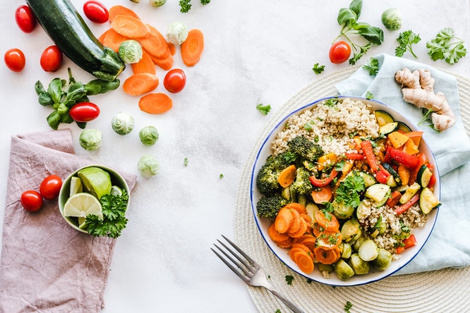 Photo of meal in a bowl