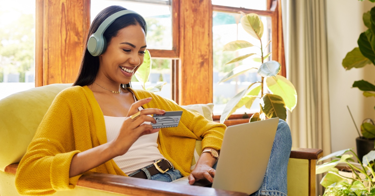 woman using calculator