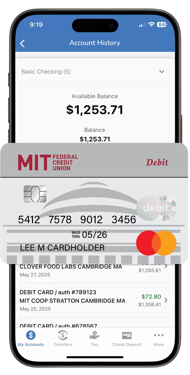 MIT FCU mobile phone app